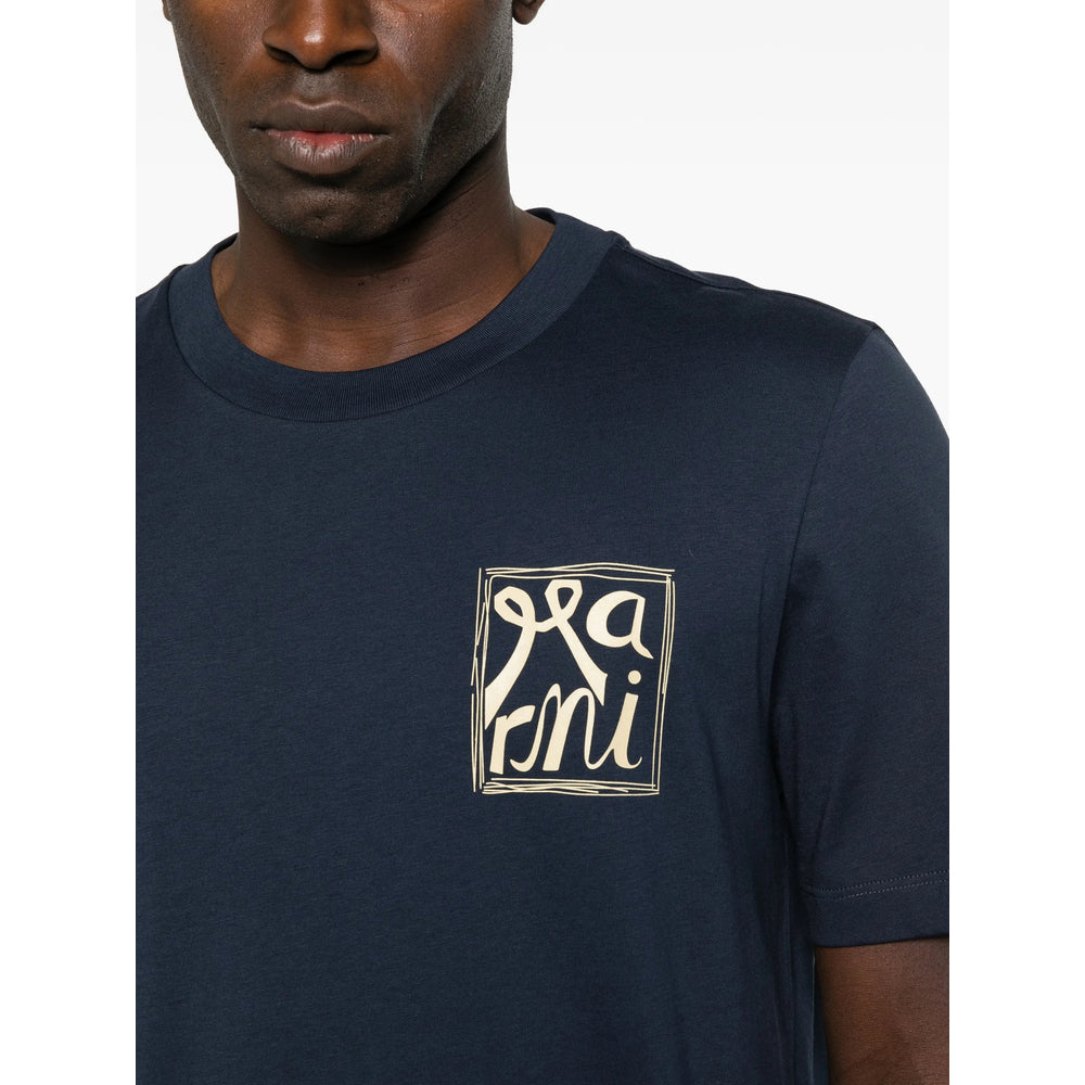 Marni T Shirts - Blue | 0de0f52ef761b507b9e3f895a7ffaf8a17bd05fb