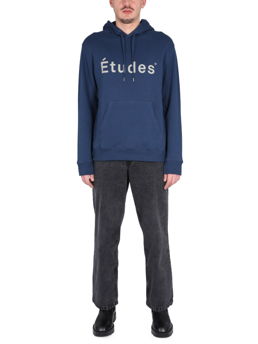 Études Sweatshirts - Blue | Wanan Luxury