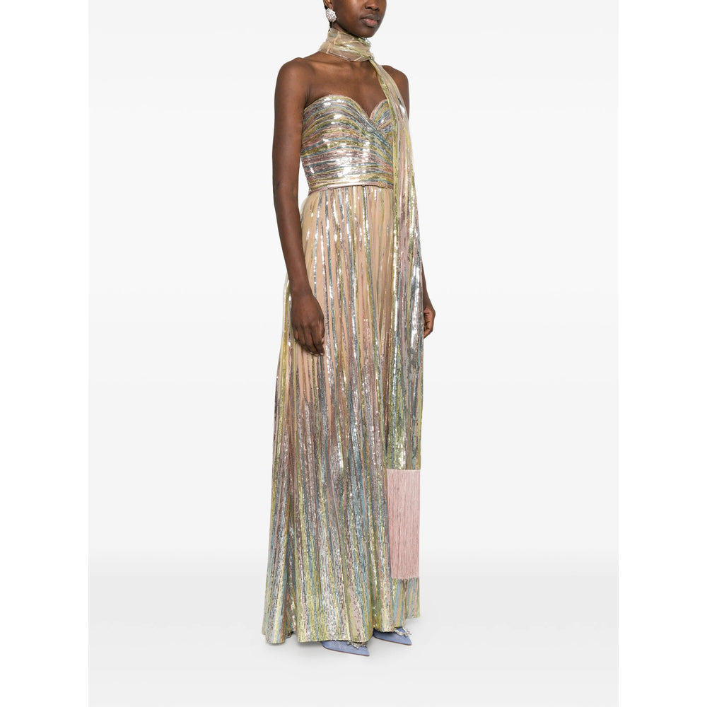 Elie Saab Dresses - Neutral, Silver | 46de176d045e744a85c24d849288b53e3c86aa4e