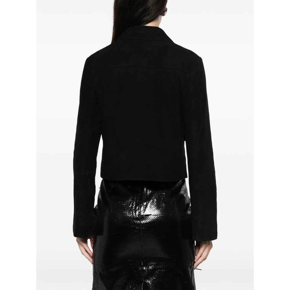 By Malene Birger Leather Outerwears - Black | 875f95cfdf9d09306f8f0361059b8f0a321d9c71