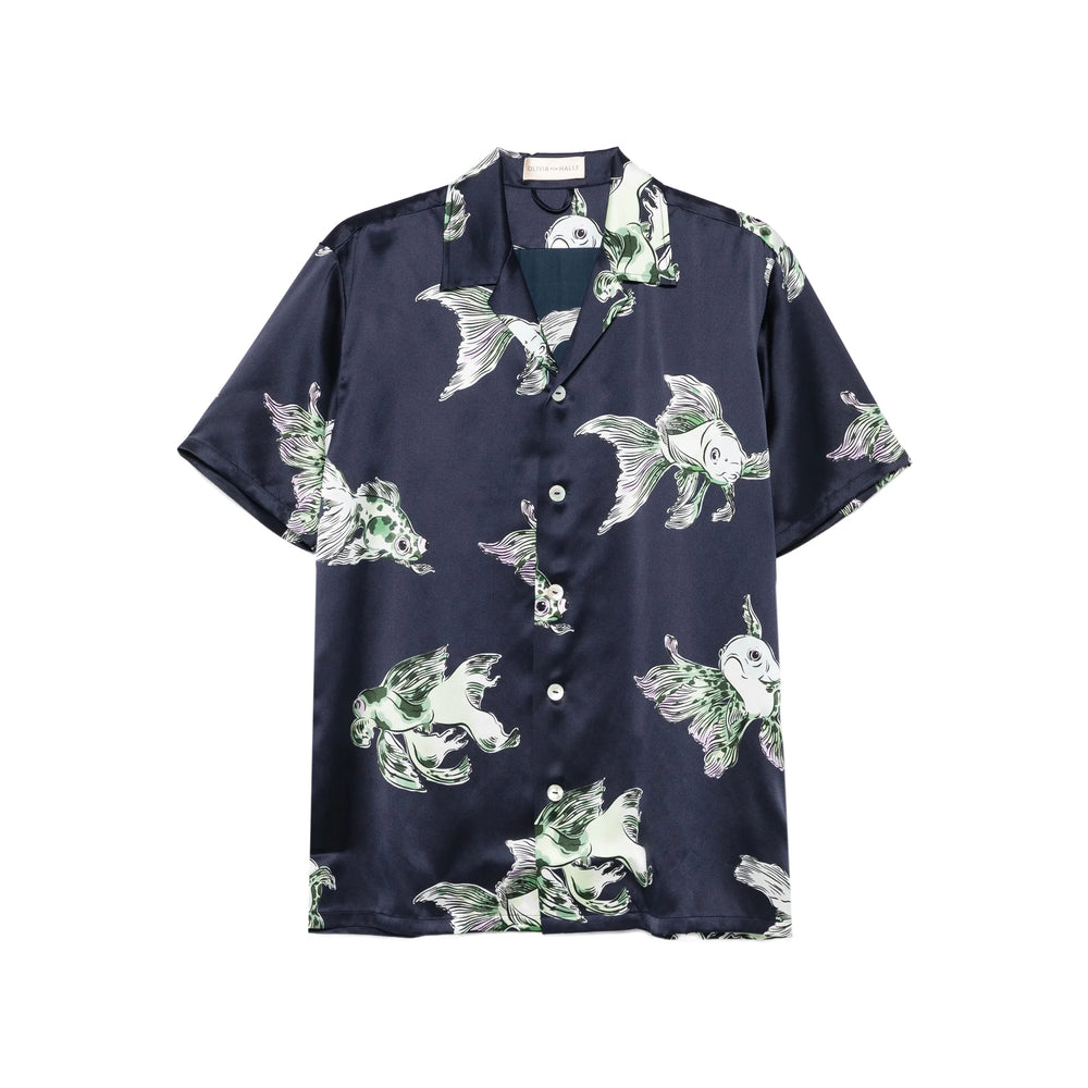 Olivia Von Halle Jumpsuits - Blue, White | fb278488cf4d9a5f008788058df2204b4c4b40b0