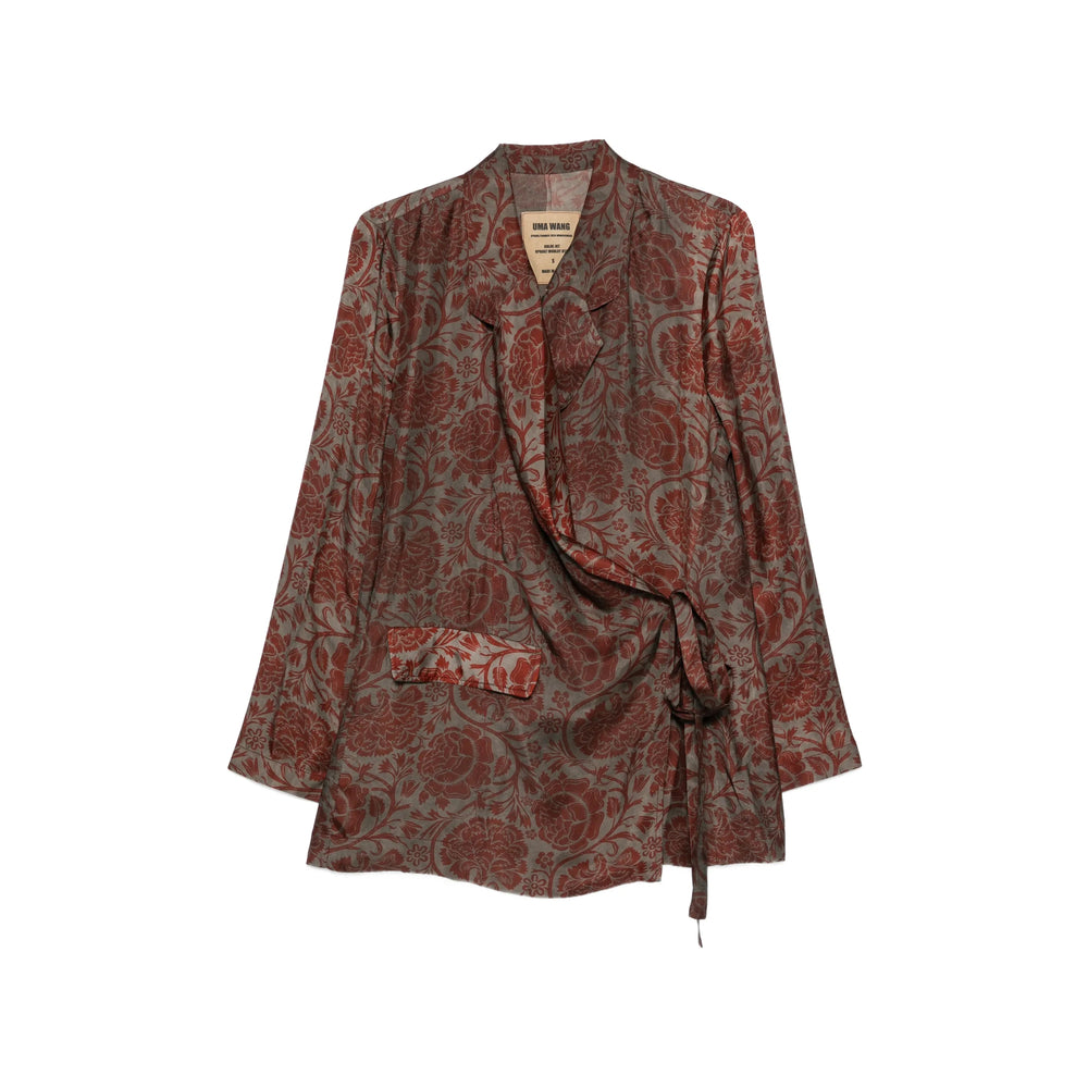 Uma Wang Outerwears - Gray, Red | e13664ec3d4ebaaeb62f7eaec51883148bd6c96f