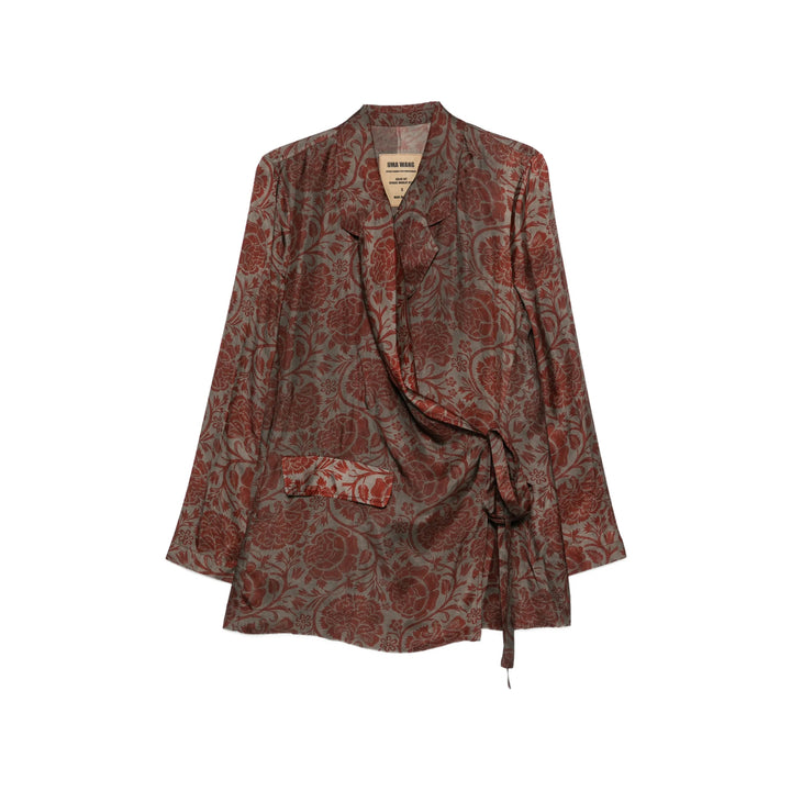 Uma Wang Outerwears - Gray, Red | e13664ec3d4ebaaeb62f7eaec51883148bd6c96f