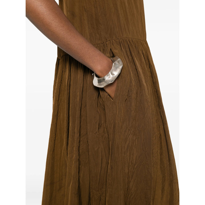 Uma Wang Dresses - Brown | 982670dd77c239e4826fcb04c3e589960cacae87