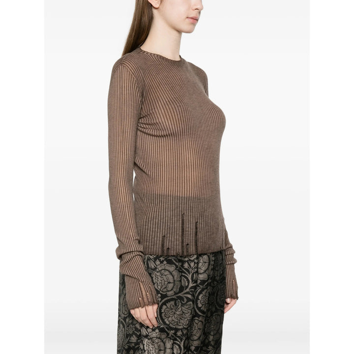 Uma Wang Sweaters - Brown | d196a41c78fa46c2b650f3395150c88736ec7b8d