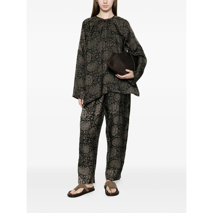 Uma Wang Pants - Black, Gray | 4e832287a0db265b5779d529769127b7fa388442