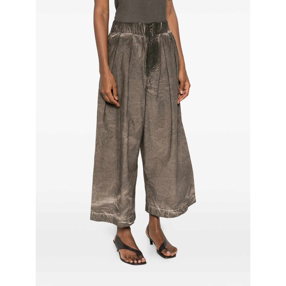 Uma Wang Pants - Gray, Brown | d3daa9eecc76e0c41beae8f9c8762c2d07cd1ef0