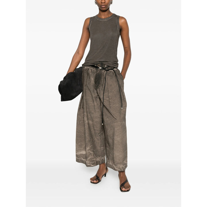 Uma Wang Pants - Gray, Brown | 1e0a64ec4c64f5f7225c8d7426f6a3ecae358bcf