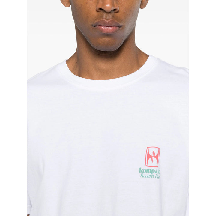 Kompakt Record Bar T Shirts - White | d5bdbd69a352c596474bdaf99ed79680aa7a11c8