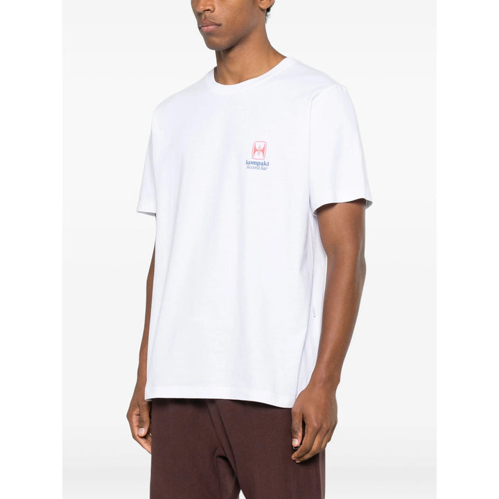 Kompakt Record Bar T Shirts - White | c2f81d252437ac499624343da00fa94b8bf12769