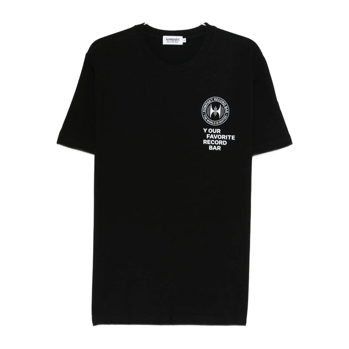 Kompakt Record Bar T Shirts - Black | bd1e1824d29341f26db5e52c7c9af4c62bc69783