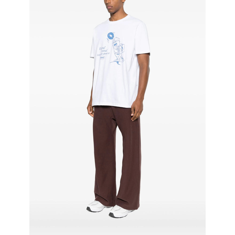 Kompakt Record Bar T Shirts - White | e75584ec37264e59885d16c60594816f1ff9ddd0