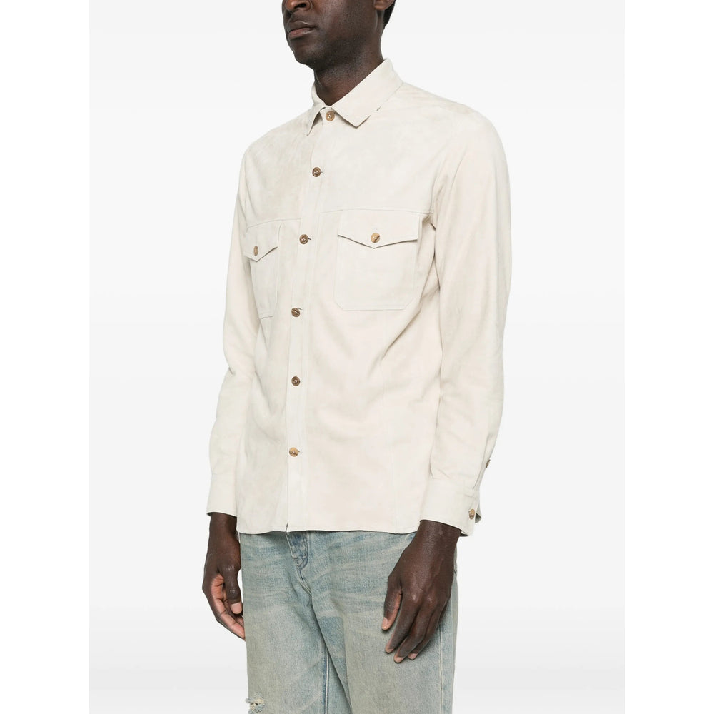 Rifugio Leather Shirts - Neutral | d13d954f01a06f09ba5a70cfbb5547d04cc8ef27