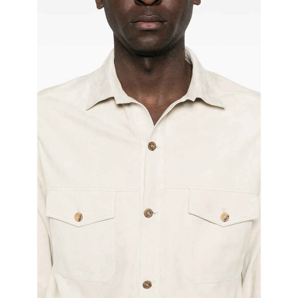 Rifugio Leather Shirts - Neutral | e2374cb337c98c4d60d005e8e5c681d7c5d1c193