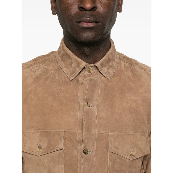 Rifugio Leather Outerwears - Brown | b957059c13e90dc47a3d338ad65d1d07fd2408ce