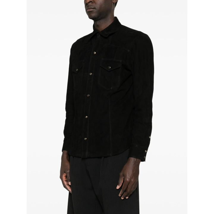 Rifugio Leather Shirts - Black | f10a5ea450f0c986d813fabb5d099c7590c0a2dd