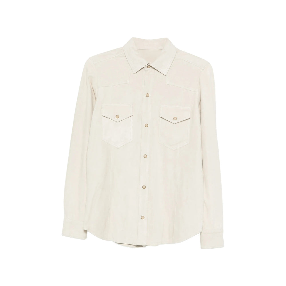 Rifugio Leather Shirts - Neutral | 8344e76c20e042851cdffa616a793e0707d43406