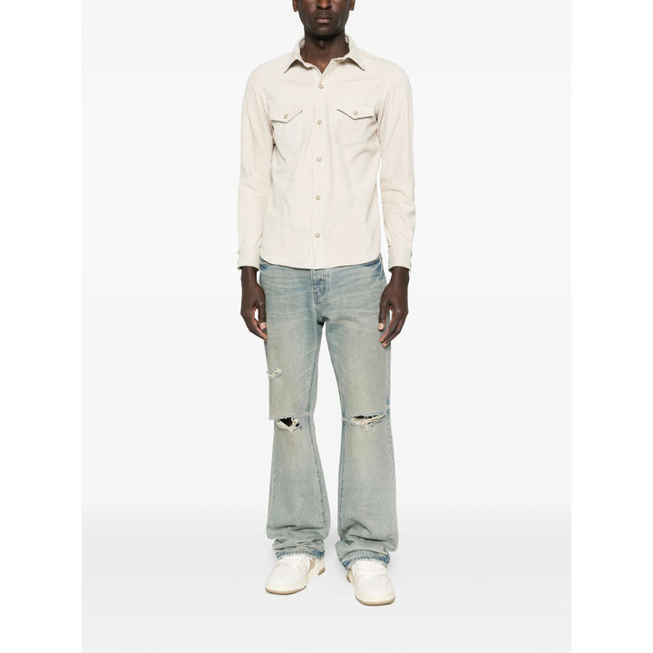 Rifugio Leather Shirts - Neutral | ddea6c5be34aebffd091d5902c2f4df192ed4301