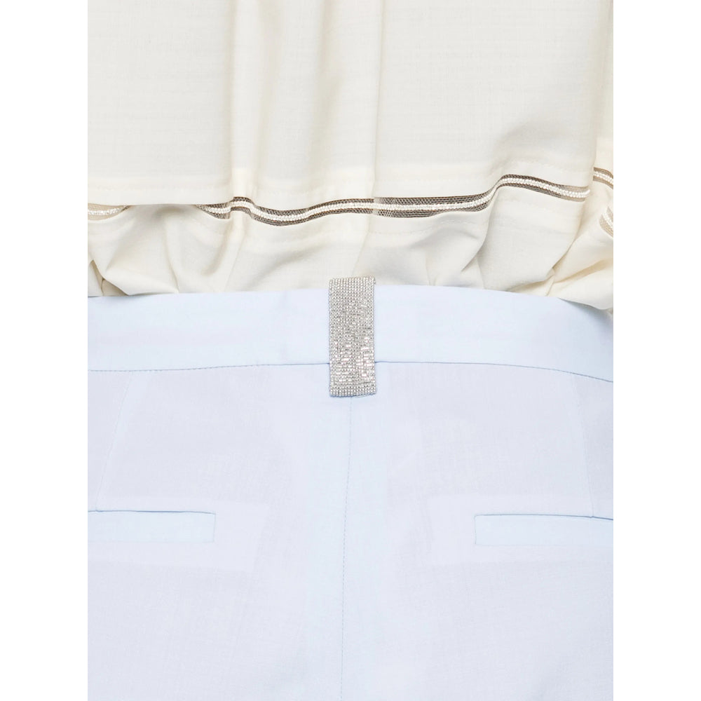 Fabiana Filippi Pants - Blue | 4993bdb10b881cb8da6226bdf10ba35640e753f5