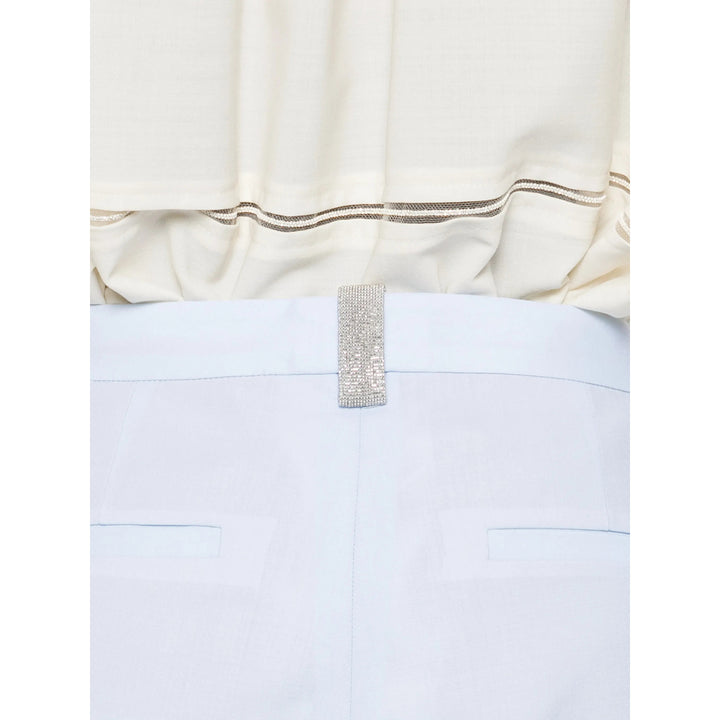 Fabiana Filippi Pants - Blue | 4993bdb10b881cb8da6226bdf10ba35640e753f5