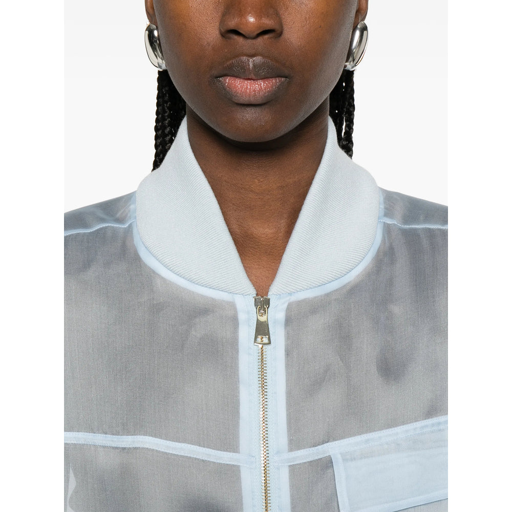 Fabiana Filippi Outerwears - Blue, Gray | bdbf177554706484871690478f2f83882c0edfcb