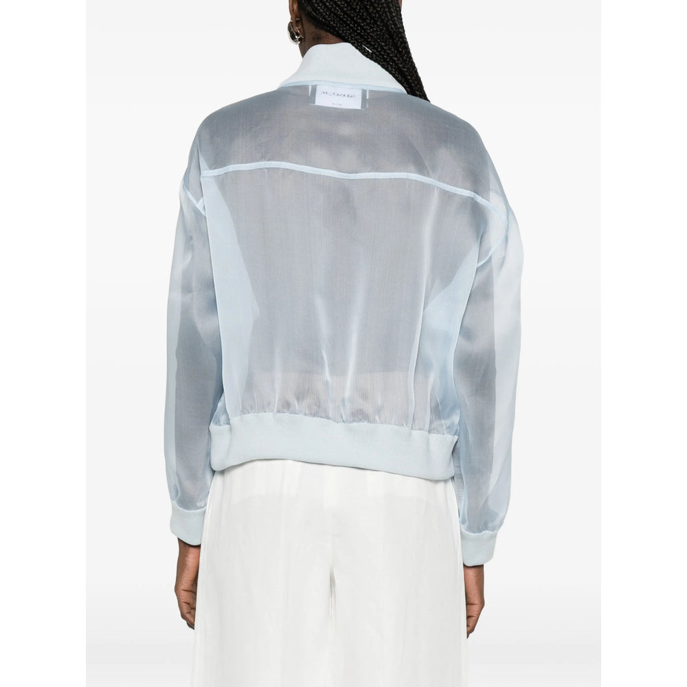 Fabiana Filippi Outerwears - Blue, Gray | e6d88fc3b648a254dd411c3eda8c39ebb0a16717