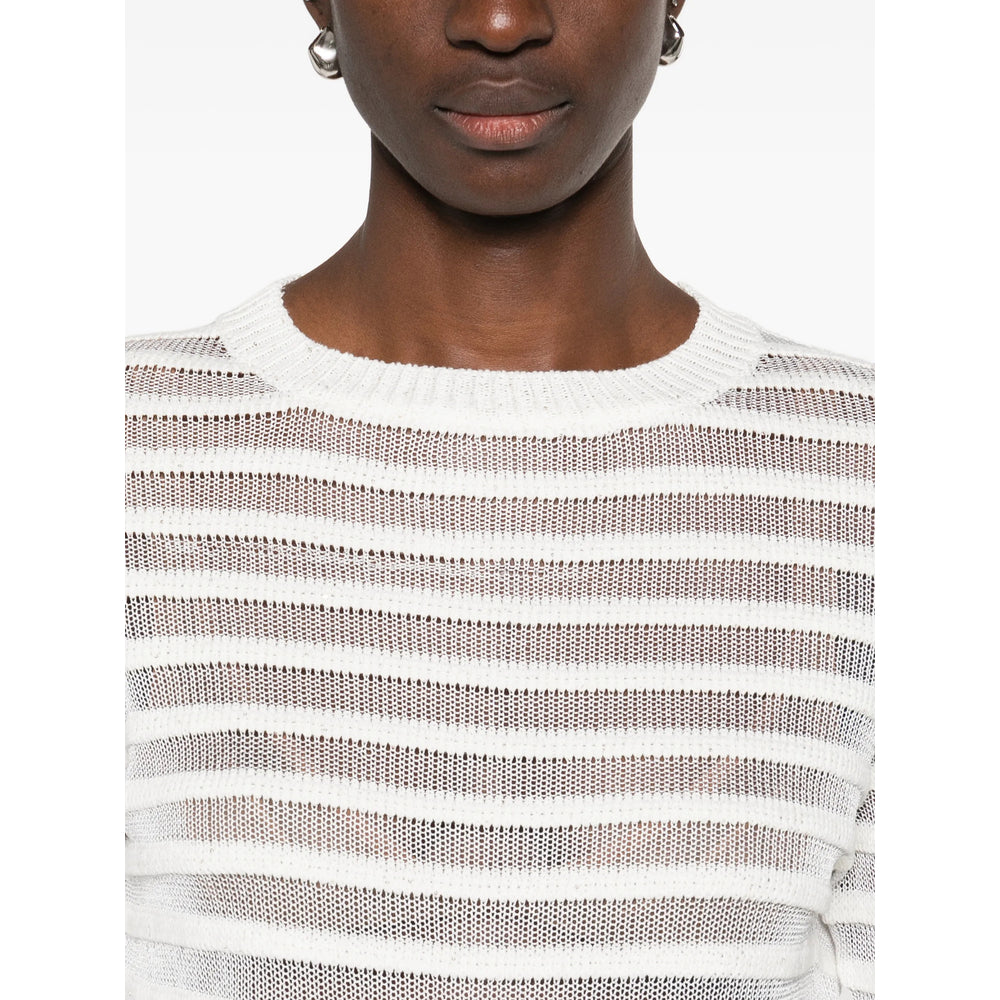 Fabiana Filippi Sweaters - White | 62149f975c81445c53635f6a2878822c5e914f08