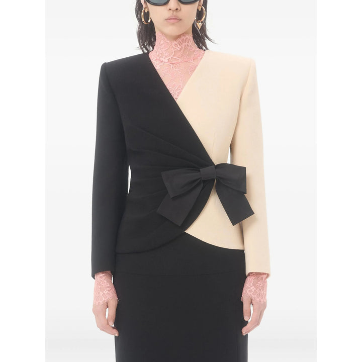 Valentino Outerwears - Black, Neutral | 0b0a5b18e9ed4f3b44cc5d45b9049a9bc1cd467a