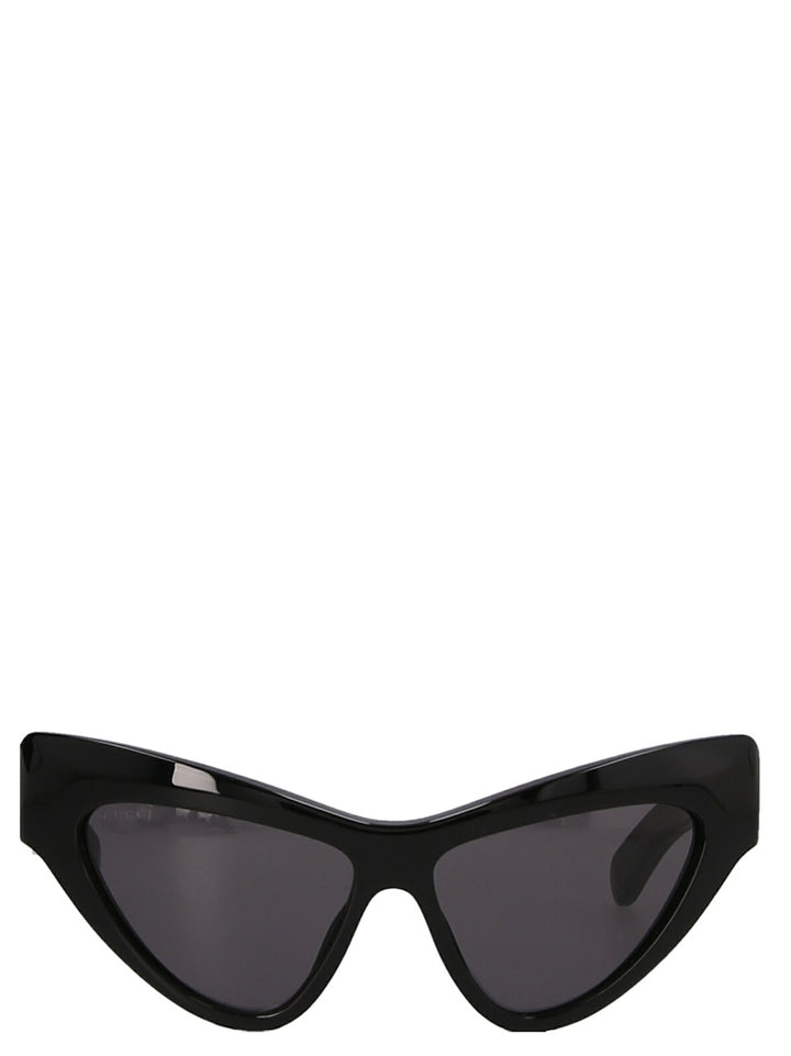 Gucci Cat Eye Sunglasses - Black | f9225e07185350010b1b96c41c5b2cebe4c2400b