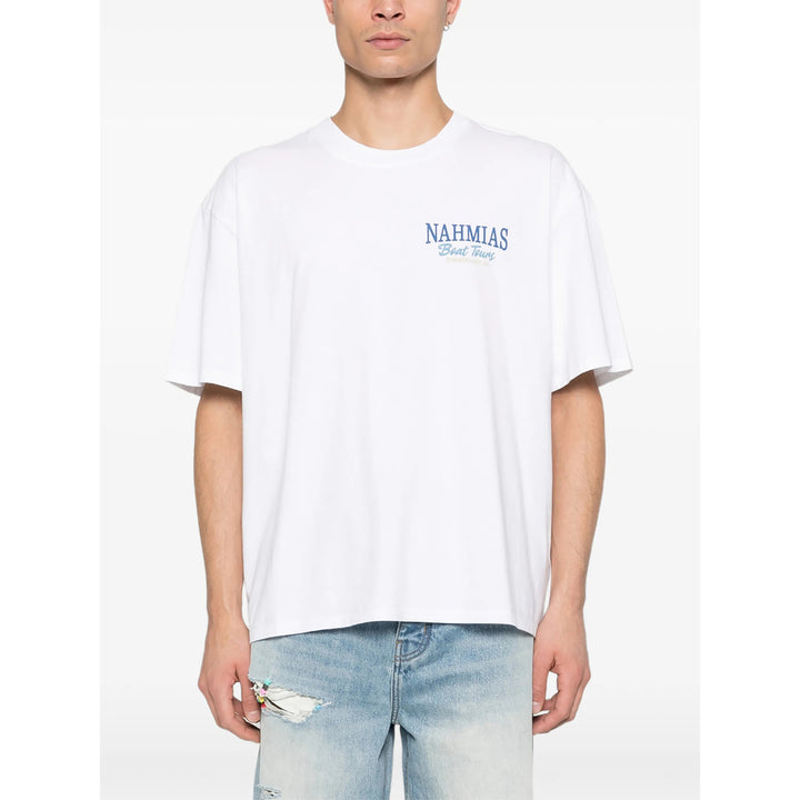 Nahmias T Shirts - White | 7f0c40af323b4cc03e657f98891c40d9df8d42b6