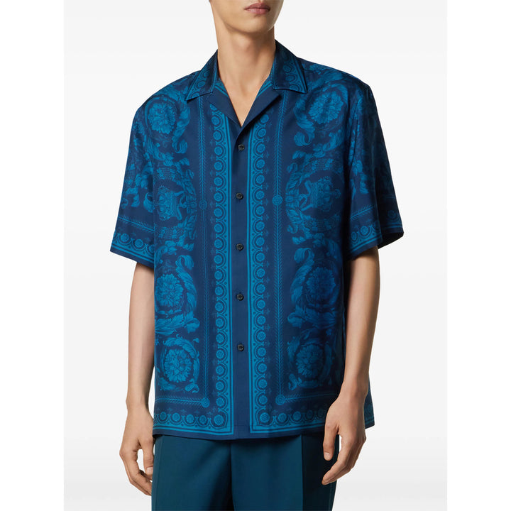 Versace Shirts - Blue | a3d0ba9d77c3b728b4ad11006e90cbeb9273942c