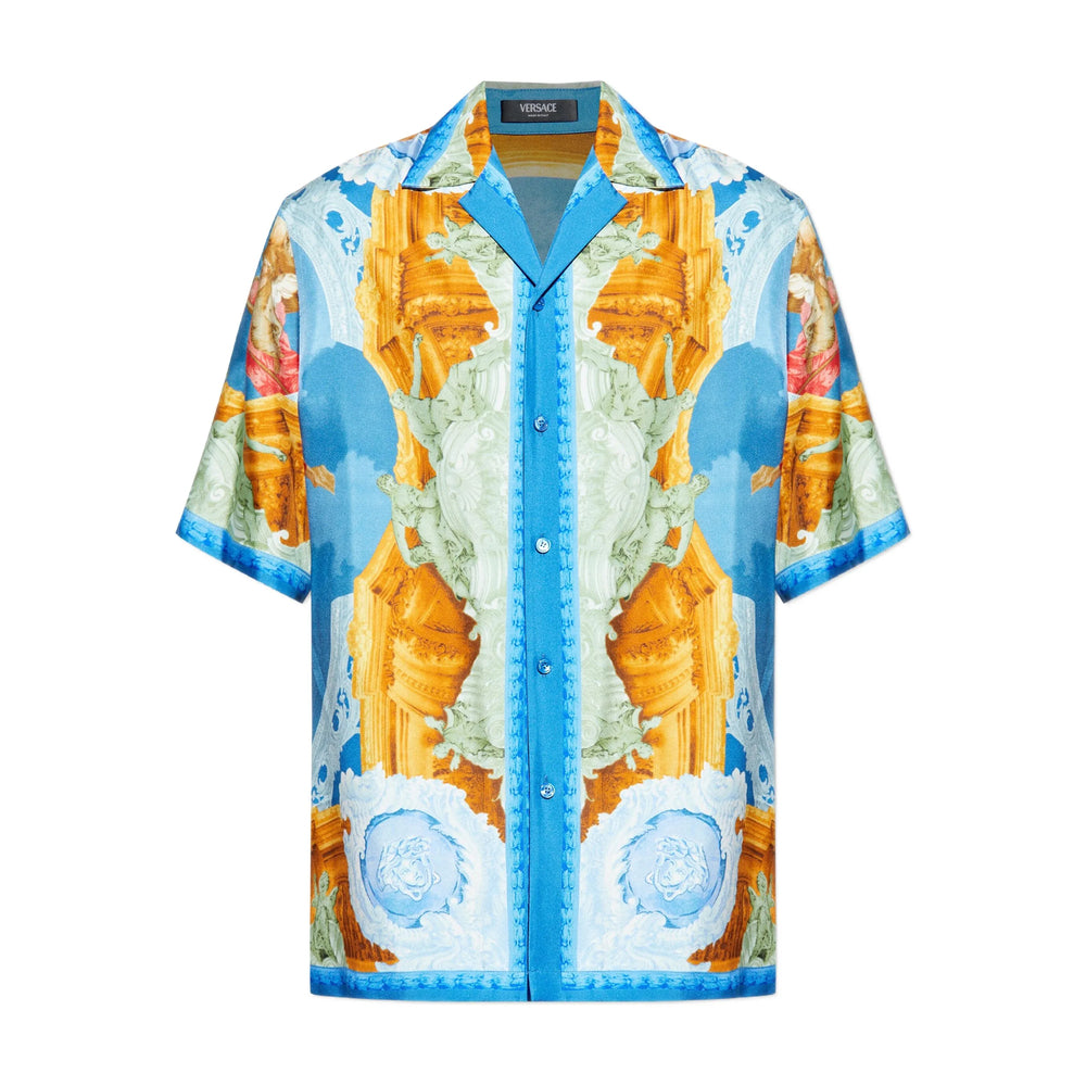 Versace Shirts - Blue | 8d54e6d2a2b85fe22ae5ca1bc27477452660299c