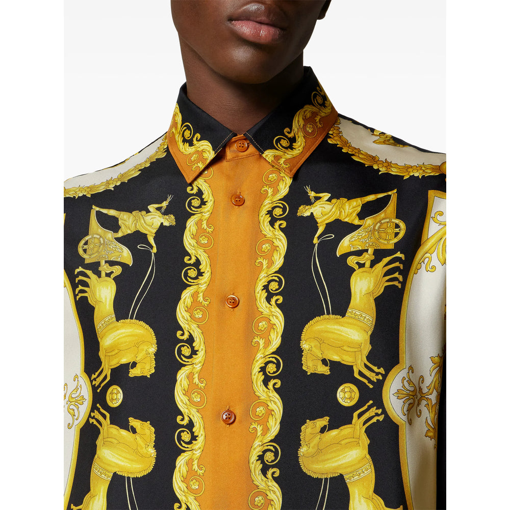 Versace Shirts - Black, Gold | 94aa7817dd3c78ecdcfddad4a3704d4da4df686e