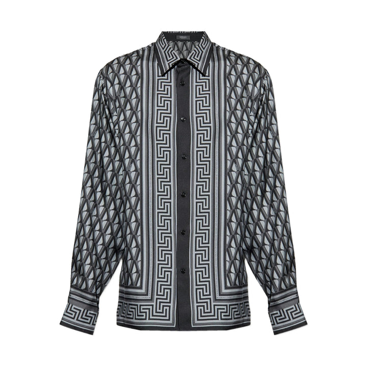 Versace Shirts - Gray, Black | 114622a2cc2337e8eafdb3ec02adcd2fc16fee66