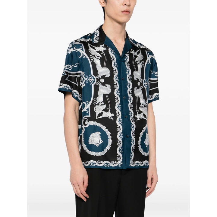 Versace Shirts - Blue | e1ab88af28e214d6cca53e3a1a90a1910068d1a1