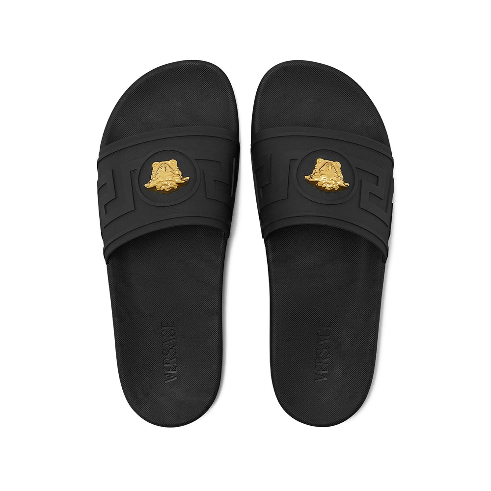 Versace Shoes - Black, Gold | e00776c0d6fa1bb00ce1b14a8311f0c3b2090987
