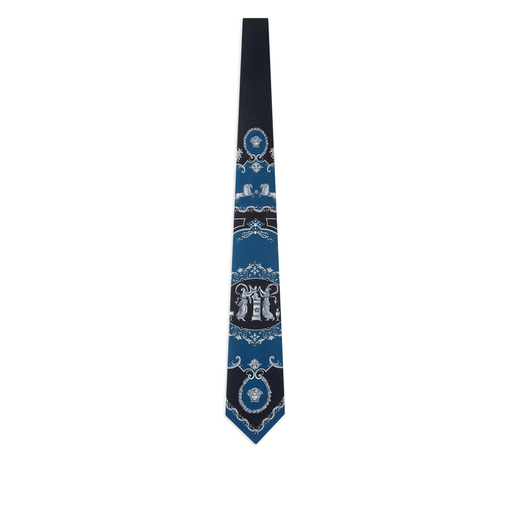 Versace Ties - Blue, Black | c11c23860deb6b5942a40fd3cd4669008b038f0a
