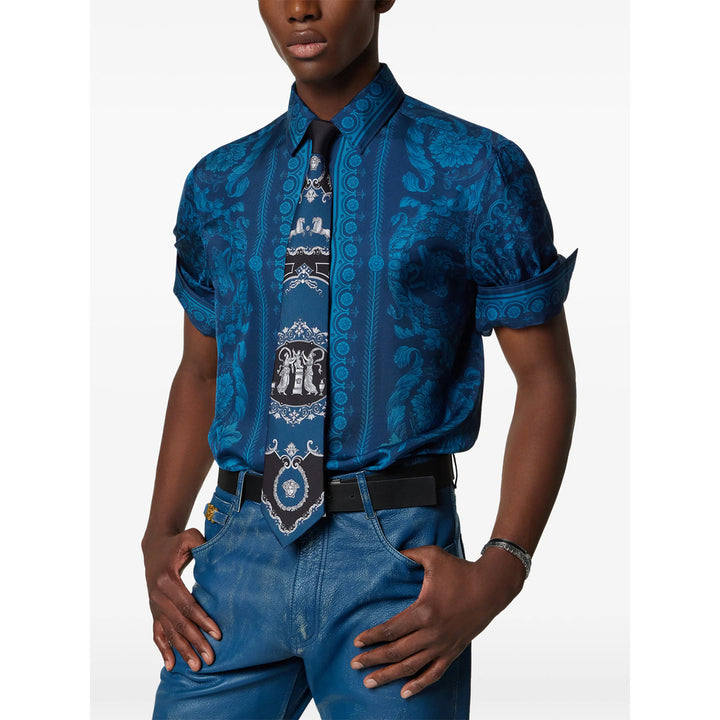 Versace Ties - Blue, Black | 89f8c4cc2e9bdafef0cfe6c604e4c1f18267830b