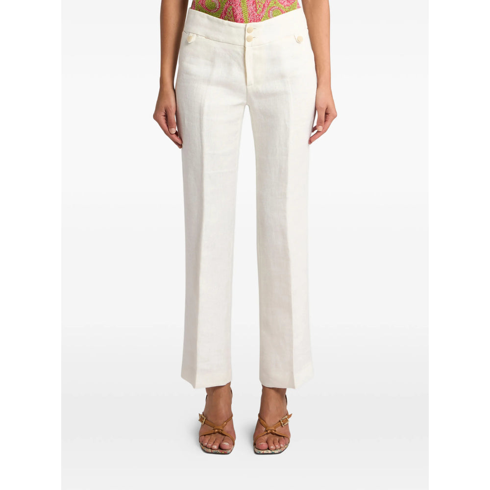 Etro Pants - White | 833b6fed7f6ce07b4fa1fde728376199015490be