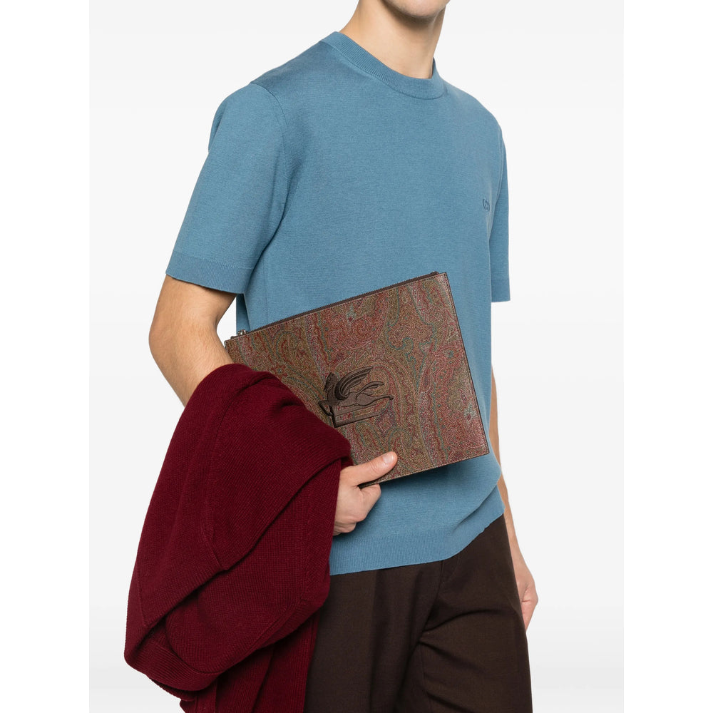 Etro Wallets & Purses - Brown, Green | 8e3ba0ba30fd65f326673b0a4d966bdf26ed4d20