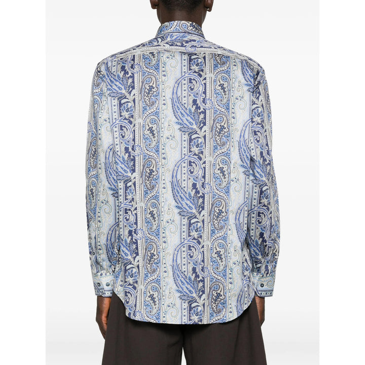 Etro Shirts - Blue | b45561ae90ac2c1b0e56f2a217e589eb21ad943e