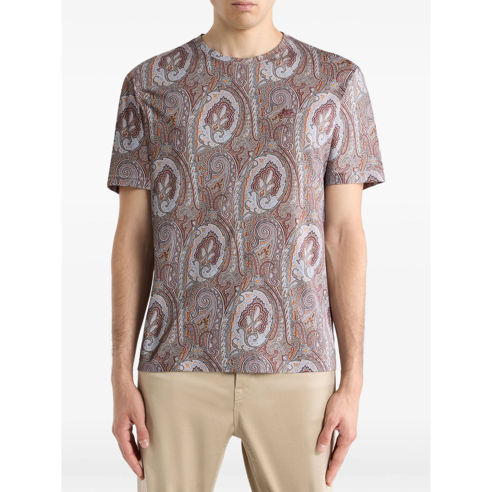 Etro T Shirts - Brown, Neutral | 28bbed62c91b47db8ed1f79952d7d2737c70fc54