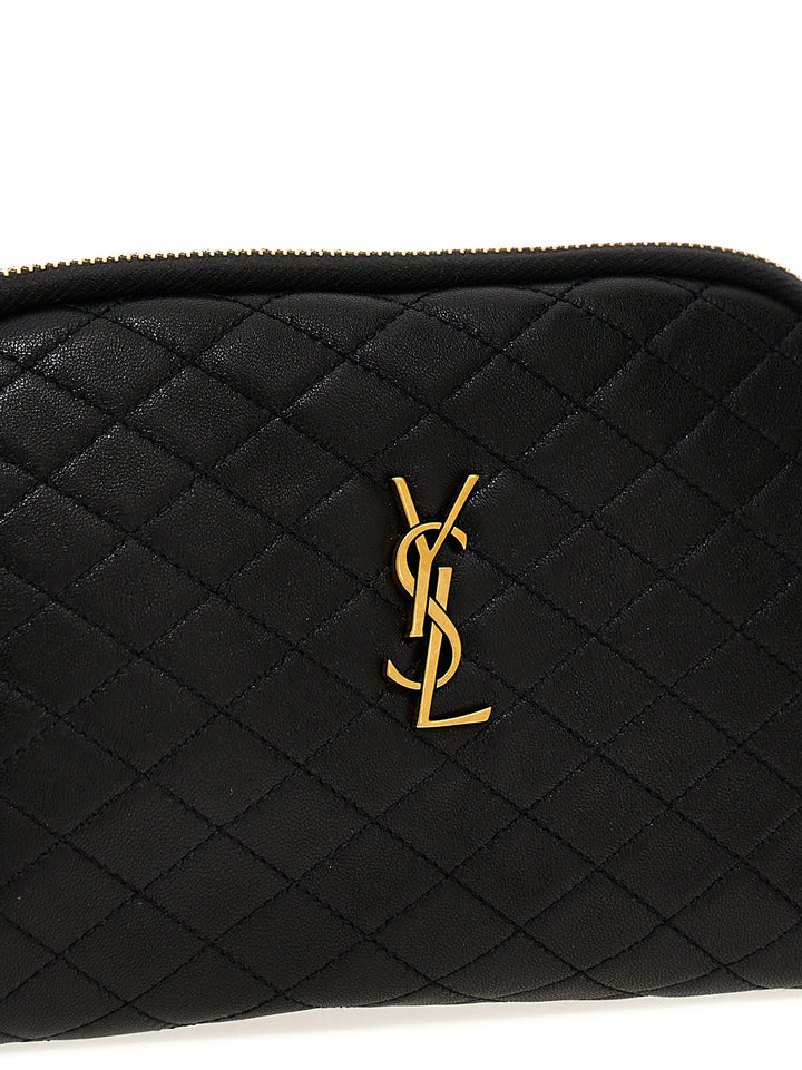 Saint Laurent Gaby Crossbody Bags - Black | 29271685f9ef240e8f96925641fac5d6032ba406