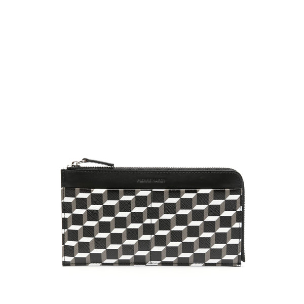 Cube Perspective Wallets Black, White