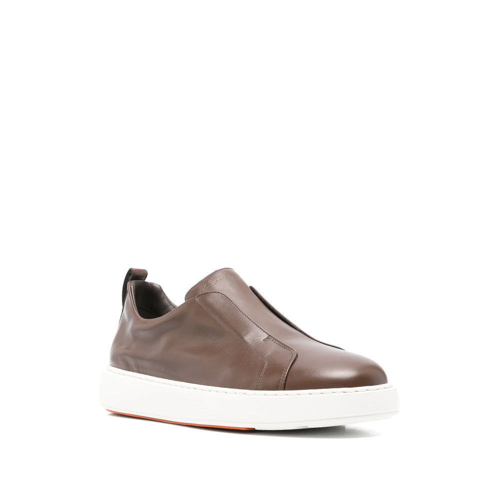 Santoni Sneakers - Brown | 287be4dbe6f972138aa294dd83f054d75fc93c30