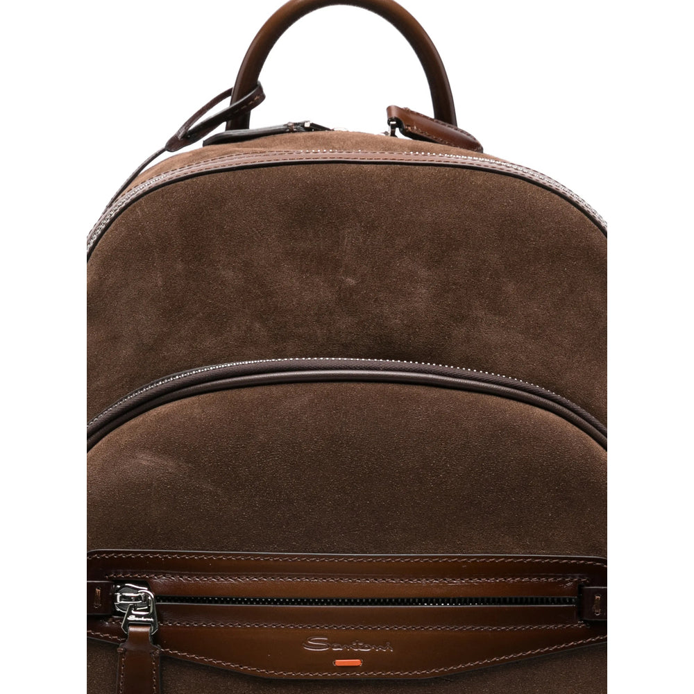 Santoni Backpacks & Travels - Brown | 009273628b31e961896fc512da8e40c58db5a76c