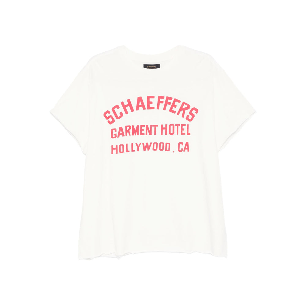 Schaeffer'S Garment Hotel T Shirts - White | dea038778e43c3896739895cb9402a473cfa565b