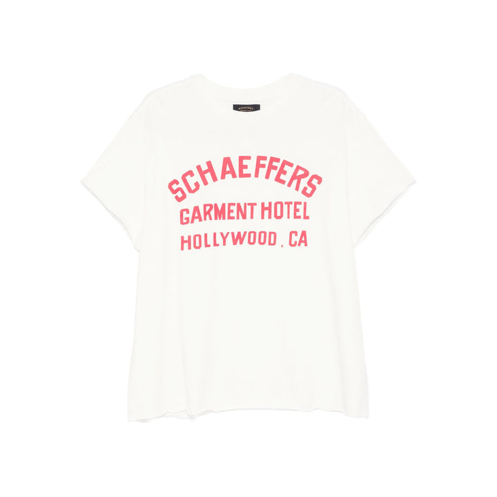 Schaeffer'S Garment Hotel T Shirts - White | dea038778e43c3896739895cb9402a473cfa565b