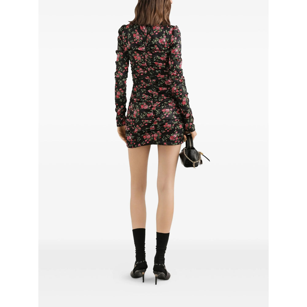 Dolce & Gabbana Dresses - Black, Pink | 369ab4fcfc72bc0769ab212d3542a5d6172fef46