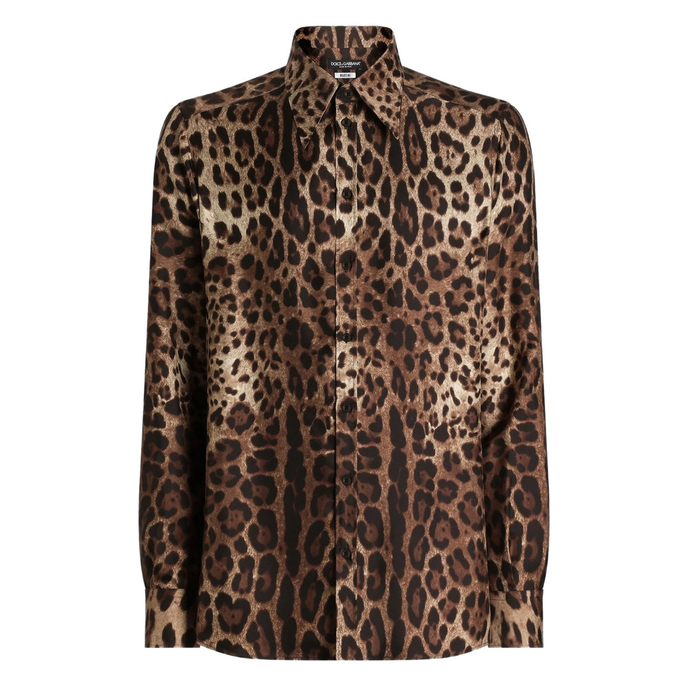 Dolce & Gabbana Shirts - Brown | 360a04ae2cadf0f392e69233dd4a6971cd12d386